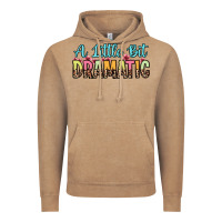 Vintage Coffee a little bit dramatic Vintage Hoodie - Zillion Design Studio