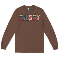 Chestnut sassy Long Sleeve Tee - JahusDesignShop