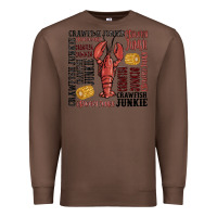 Chestnut crawfish junkie Premium Sweatshirt - MaliasSmallBusiness