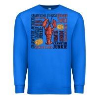 True Royal crawfish junkie Premium Sweatshirt - MaliasSmallBusiness