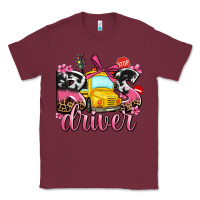 Burgundy bus driver Classic Tee - AdoDesignShop