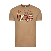 Vintage Coffee baseball coffee cups Vintage Tee - Zillion Design Studio