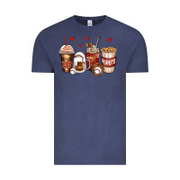 Vintage Denim baseball coffee cups Vintage Tee - Zillion Design Studio
