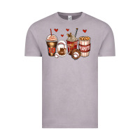 Vintage Zinc baseball coffee cups Vintage Tee - Zillion Design Studio