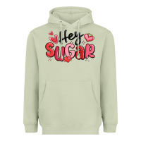 Matcha hey sugar valentines day Heavyweight Hoodie - MaliasSmallBusiness