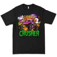 Black spooky crusher monster truck Premium Tee - BarkalooDesign