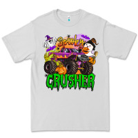 Dove Grey spooky crusher monster truck Premium Tee - BarkalooDesign