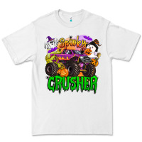 White spooky crusher monster truck Premium Tee - BarkalooDesign
