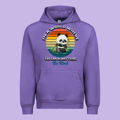 In A World Where You Can Be Anything Be Kind Urban Hoodie Designed By Bettercallsaul
