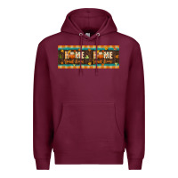 Burgundy home sweet home 11 oz mug Premium Hoodie - BundleAndBundleShop