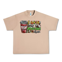 I Run On Coffee And Christmas Cheer Urban Heavy Tee | Teevron