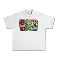 Lunar Rock I Run On Coffee And Christmas Cheer Urban Heavy Tee - CowhideDigitalArt