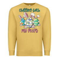 Antique Gold chilling with my peeps Premium Sweatshirt - MaliasSmallBusiness