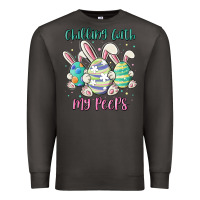 Smoke chilling with my peeps Premium Sweatshirt - MaliasSmallBusiness