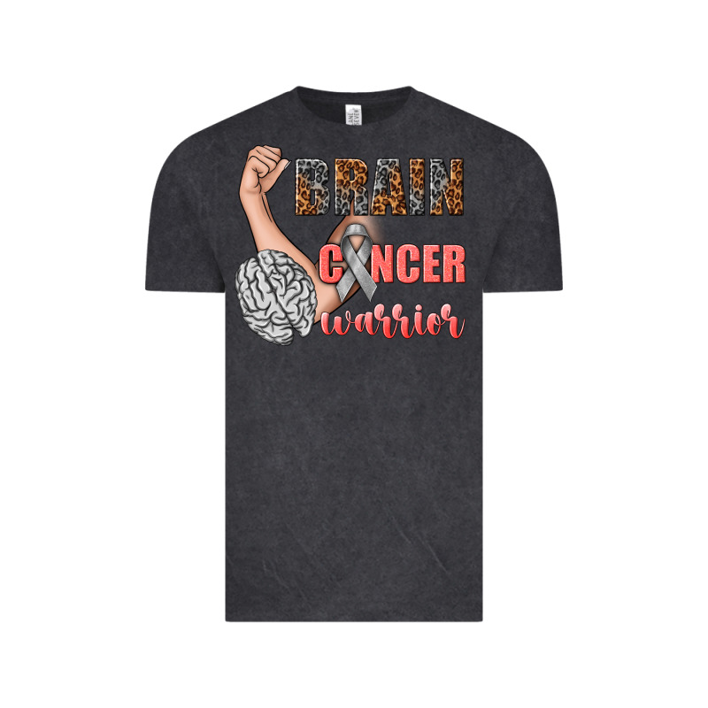 Brain Cancer Warrior Vintage Tee by texasbilliewilder | Teevron