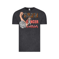 Vintage Black brain cancer warrior Vintage Tee - texasbilliewilder