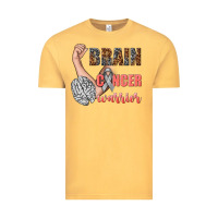 Vintage Mustard brain cancer warrior Vintage Tee - texasbilliewilder