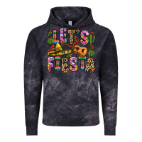Cloud Black let s fiesta Vintage Hoodie - Zillion Design Studio