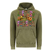 Vintage Olive let s fiesta Vintage Hoodie - Zillion Design Studio