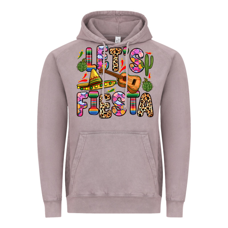 Let S Fiesta Vintage Hoodie by Zillion Design Studio | Teevron