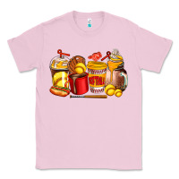 Bubblegum Pink softball coffee cups Classic Tee - AdoDesignShop