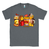 Charcoal Heather softball coffee cups Classic Tee - AdoDesignShop