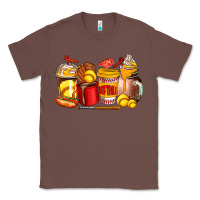 Chestnut softball coffee cups Classic Tee - AdoDesignShop