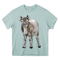Arona reindeer fawn deer Heavy Core Tee - LillyAllenDesigns