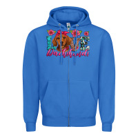 True Royal love dachshunds Zipper Hoodie - Artiststas