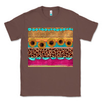 Chestnut leopard sunflower gemstone Classic Tee - JahusDesignShop
