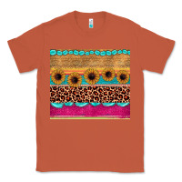 Copper leopard sunflower gemstone Classic Tee - JahusDesignShop