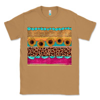 Toasted Coconut leopard sunflower gemstone Classic Tee - JahusDesignShop