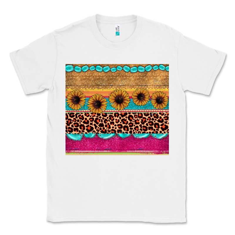 Leopard Sunflower Gemstone Classic Tee by JahusDesignShop | Teevron
