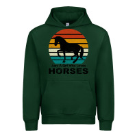 Forest Green Just A Girl Who Loves Horses Urban Hoodie - Bettercallsaul