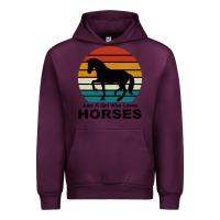 Mauve Wine Just A Girl Who Loves Horses Urban Hoodie - Bettercallsaul