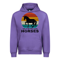 Tulip Just A Girl Who Loves Horses Urban Hoodie - Bettercallsaul