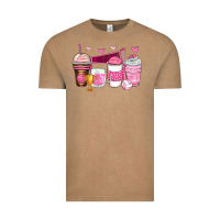 Vintage Coffee volleyball coffee cups Vintage Tee - Zillion Design Studio