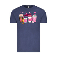 Vintage Denim volleyball coffee cups Vintage Tee - Zillion Design Studio