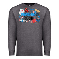 Charcoal Heather pharmacy tech Premium Sweatshirt - MaliasSmallBusiness