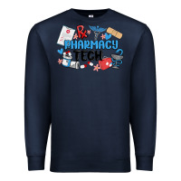Navy pharmacy tech Premium Sweatshirt - MaliasSmallBusiness