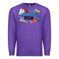 Purple pharmacy tech Premium Sweatshirt - MaliasSmallBusiness
