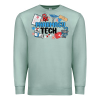 Seafoam pharmacy tech Premium Sweatshirt - MaliasSmallBusiness