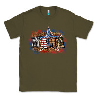 Army Green patriotic mama Classic Tee - BundleAndBundleShop