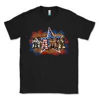 Black patriotic mama Classic Tee - BundleAndBundleShop