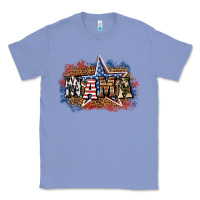 Colony Blue patriotic mama Classic Tee - BundleAndBundleShop