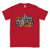 Red patriotic mama Classic Tee - BundleAndBundleShop