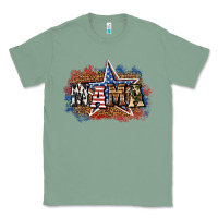 Sage patriotic mama Classic Tee - BundleAndBundleShop