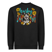 Western Alaskan Husky Mom Heavyweight Sweatshirt | Teevron