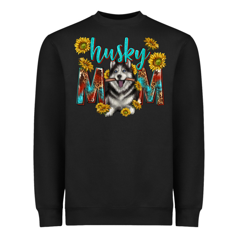 Western Alaskan Husky Mom Heavyweight Sweatshirt by texasbilliewilder | Teevron