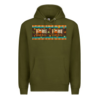 Army Green home sweet home 15 oz mug Premium Hoodie - BundleAndBundleShop